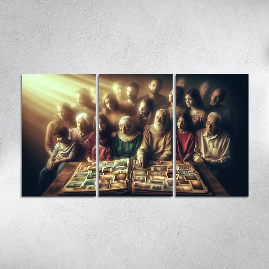 Fading Memories The Impact Of Climate Change Custom Paintings Frame