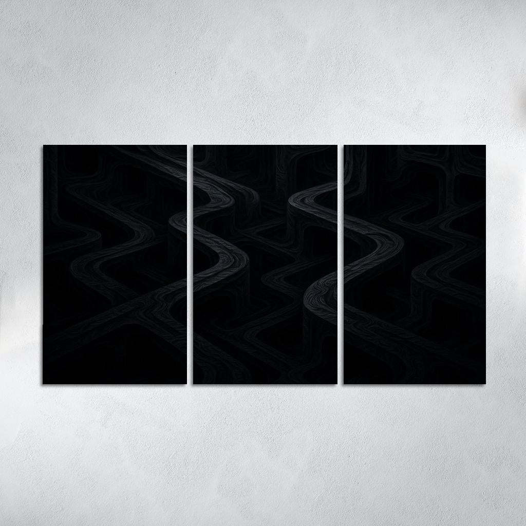 Labyrinth Of Shifting Shadows Premium Artwork Frames