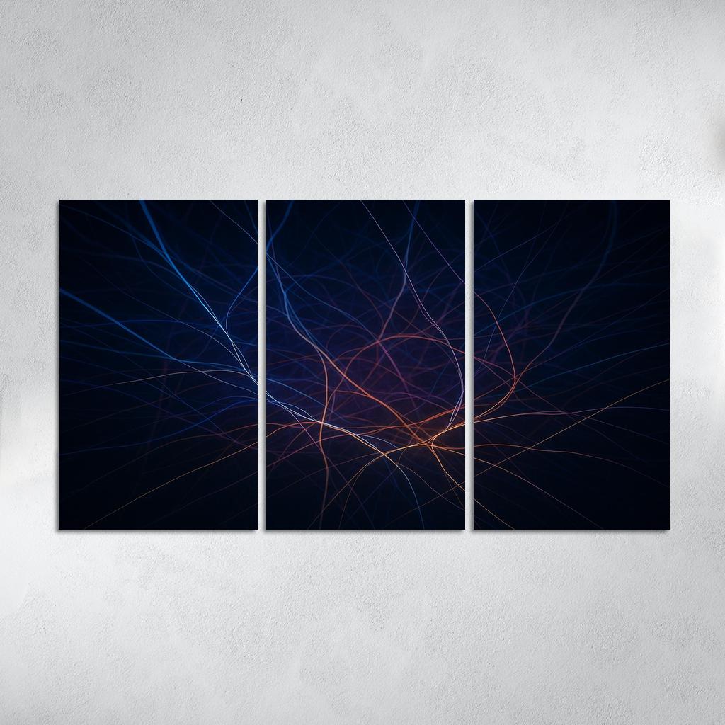 Infinite Threads Of Consciousness Oil Paintings Frame