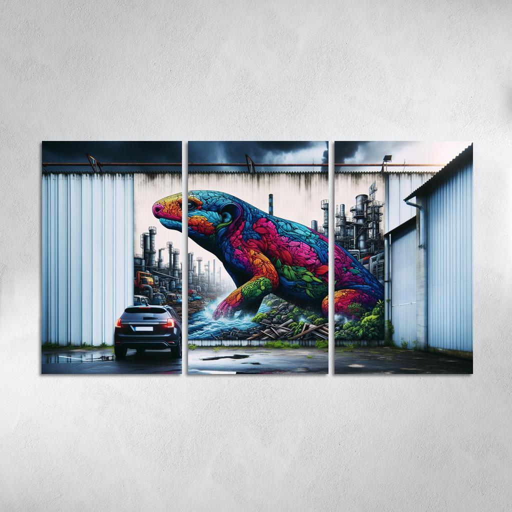 Whispers Of Nature The Cry Of Endangered Species Custom Paintings Frame