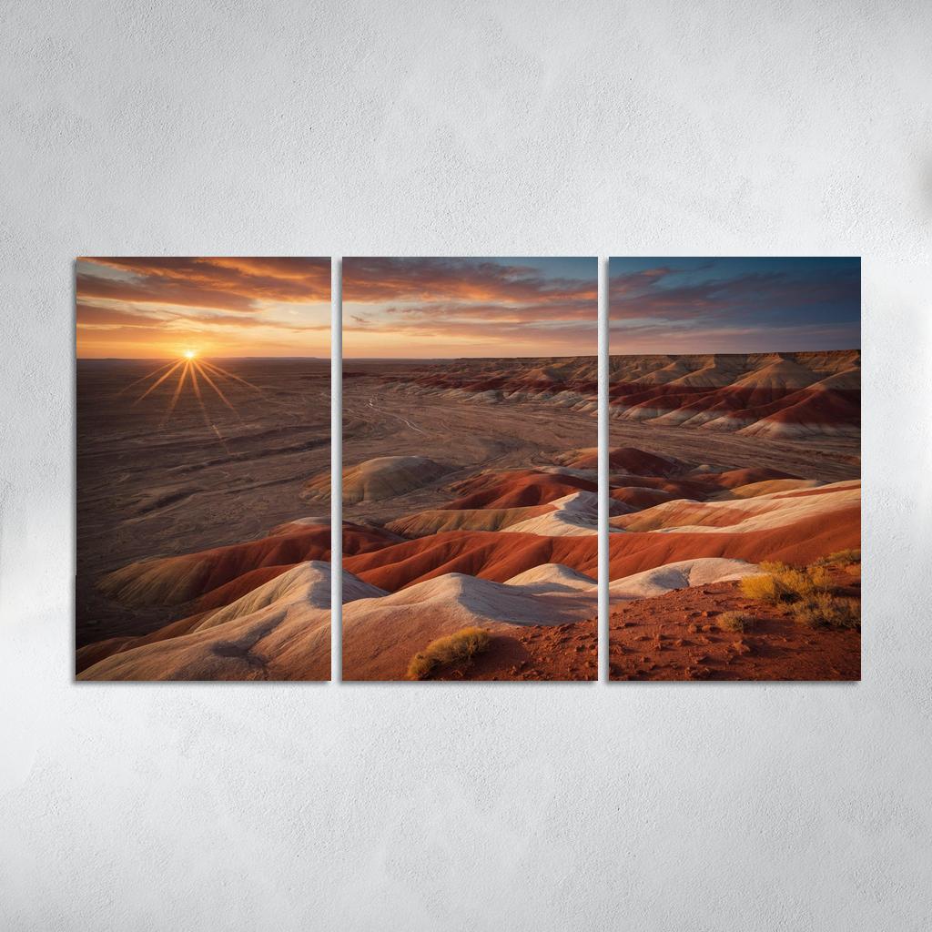 The Vastness Of Painted Desert Oil Paintings Frame