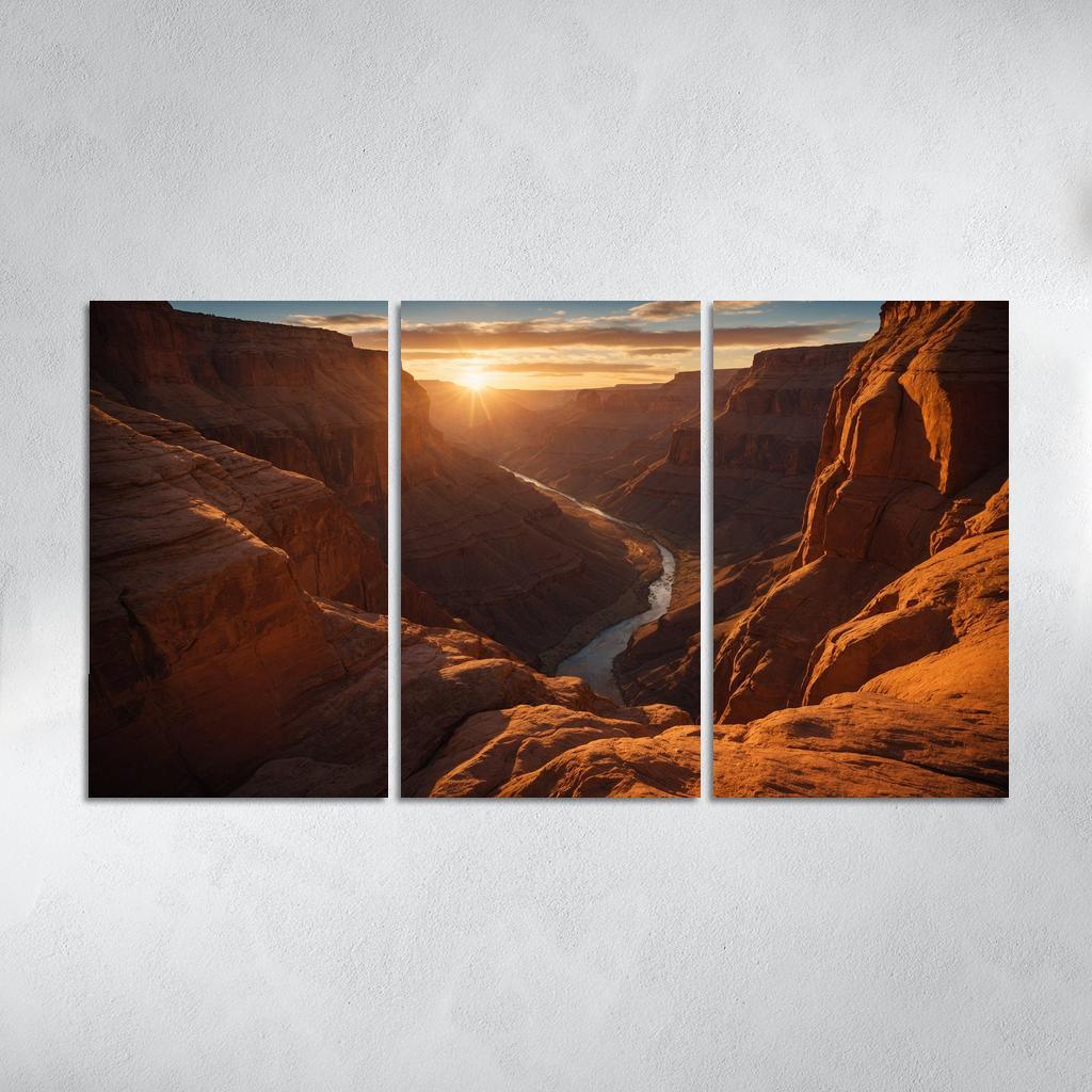 The Enigmatic Canyons Of Sunset Shadows Art Trends