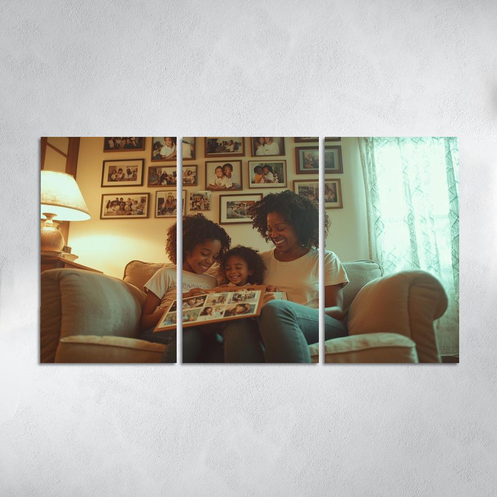 Reflections Of Love A Journey Through Time Custom Paintings Frame