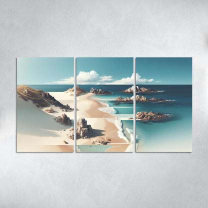 Serene Waters A Hidden Gem Custom Paintings Frame