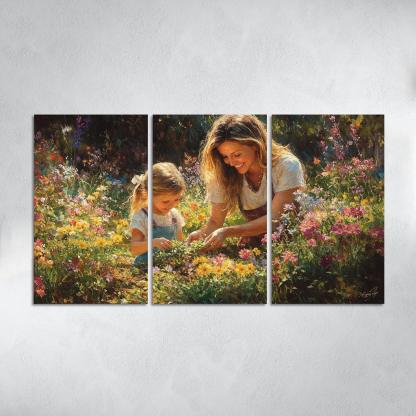 The Garden Of Love Nurtured By A Mother's Hands One-piece Frames