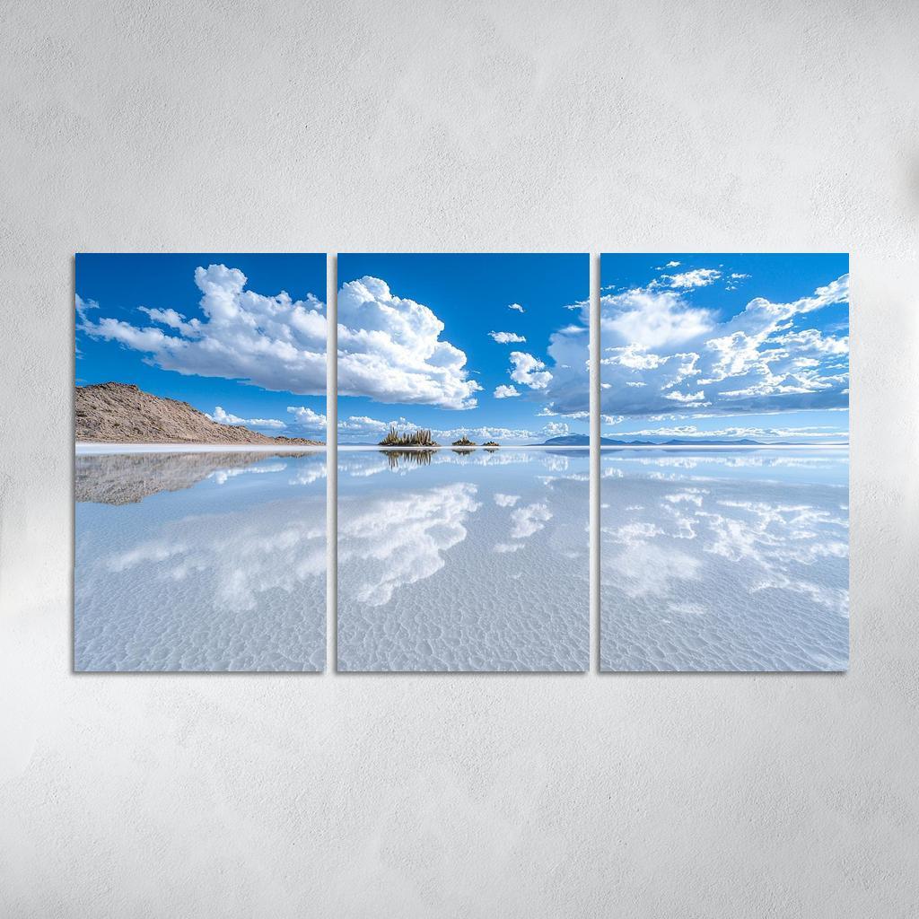 Salar De Uyuni Abstract Paintings Frame