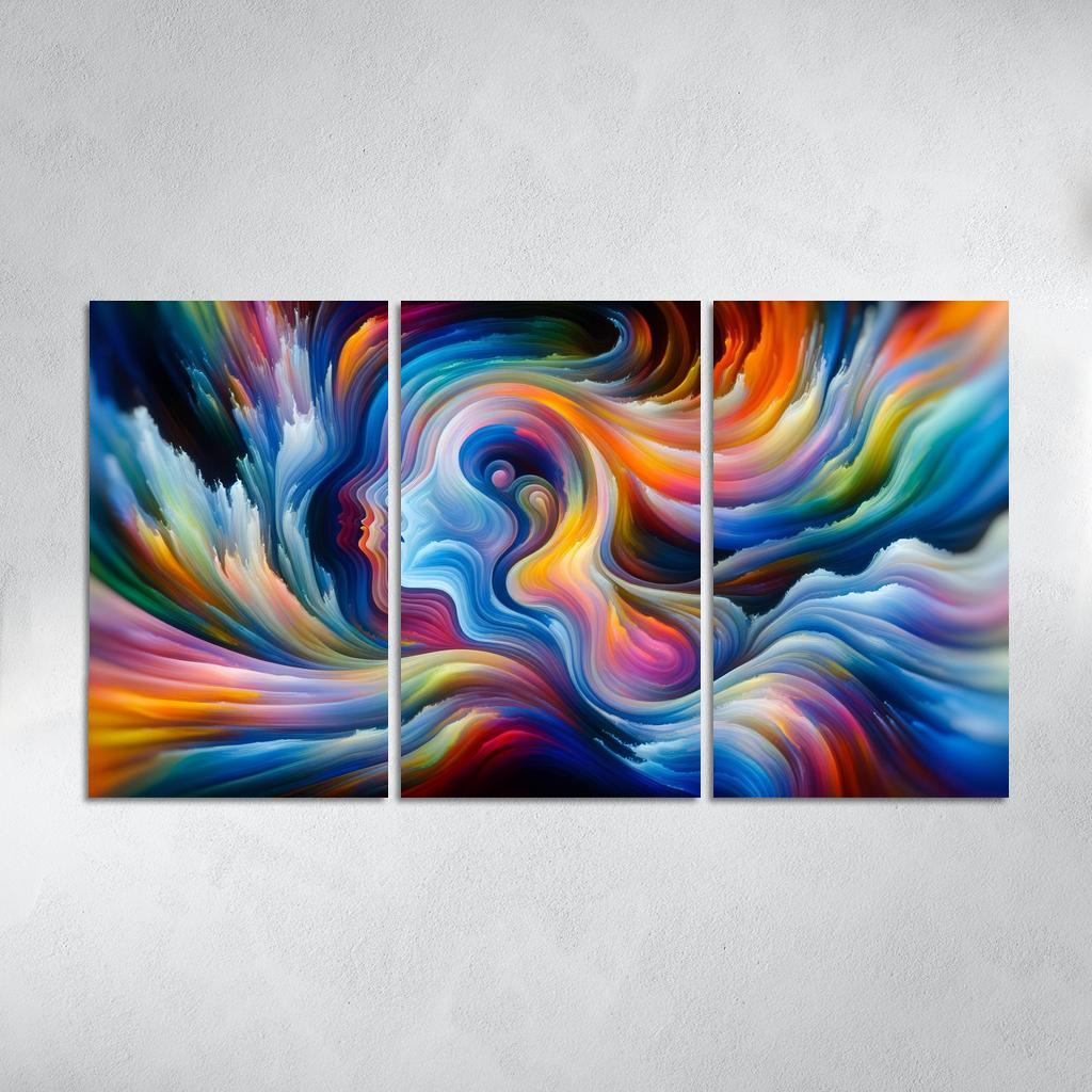 Chroma Of Emotions Premium Artwork Frames