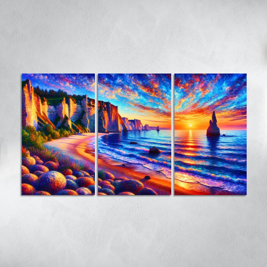 Seaside Enclave Artistic Inspiration Premium Artwork Frames