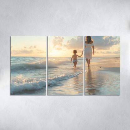 Embracing Change A Mothers Support Through Transitions Canvas Paintings Frame
