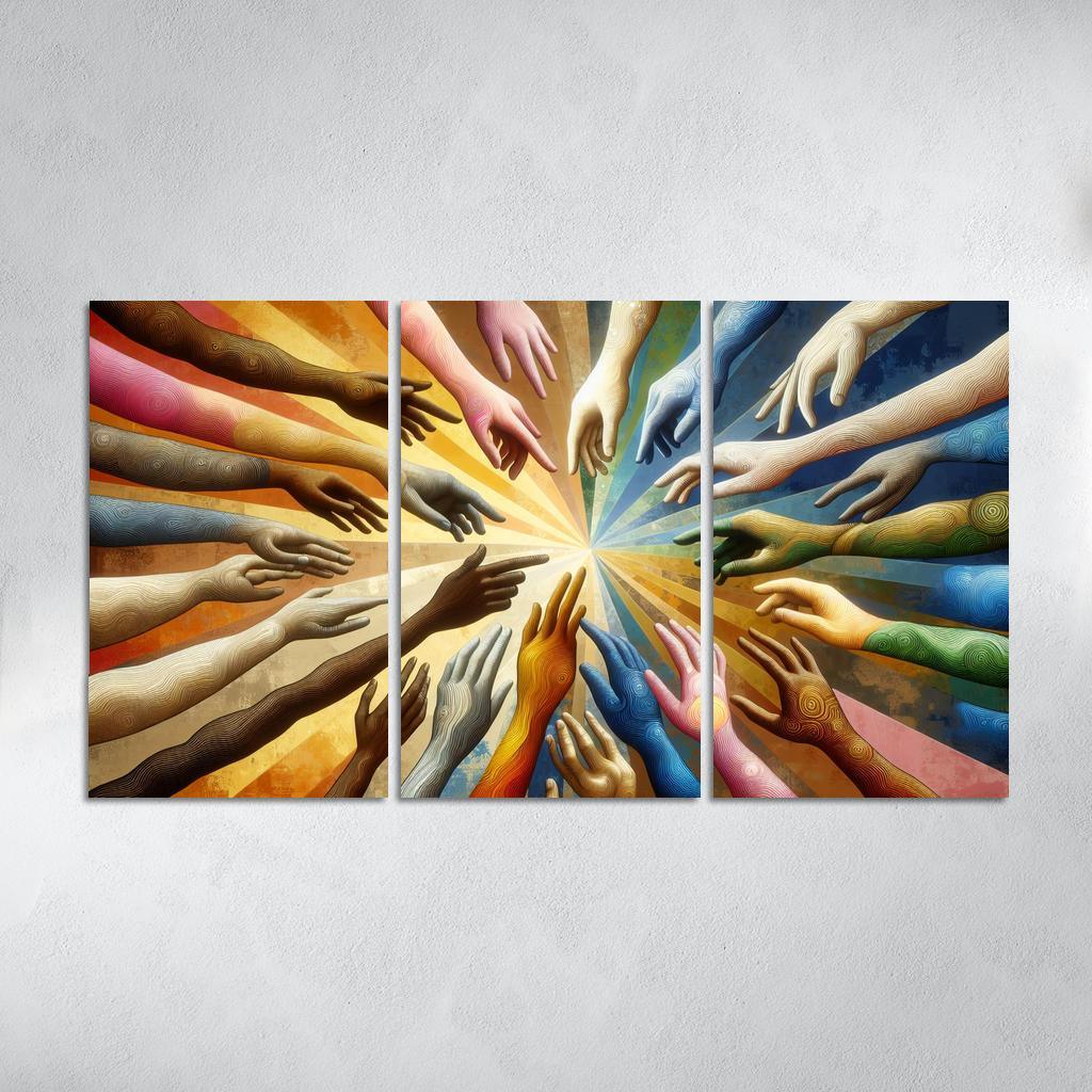 Connections Beyond Boundaries Premium Artwork Frames
