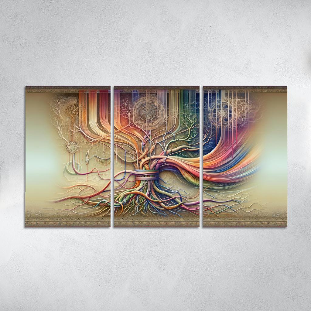 Threads Of Time And Space Premium Artwork Frames