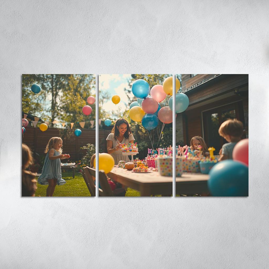 Moments Of Joy A Mothers Celebration Of Life Canvas Paintings Frame