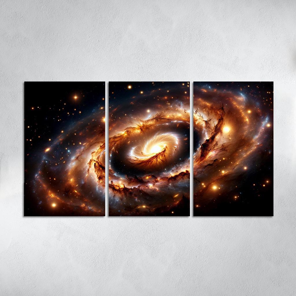 The Phenomenon Of Quasars Abstract Paintings Frame