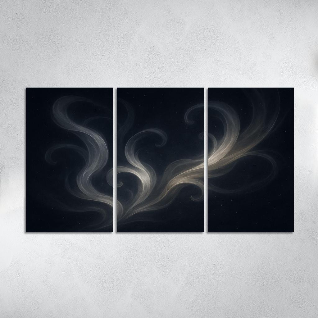 Celestial Dance Of Abstract Whispers One-piece Frames