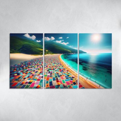 Emerald Isle A Slice Of Paradise Custom Paintings Frame