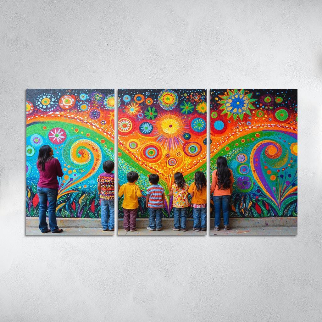 A Mothers Love The Heartbeat Of The Family Custom Paintings Frame