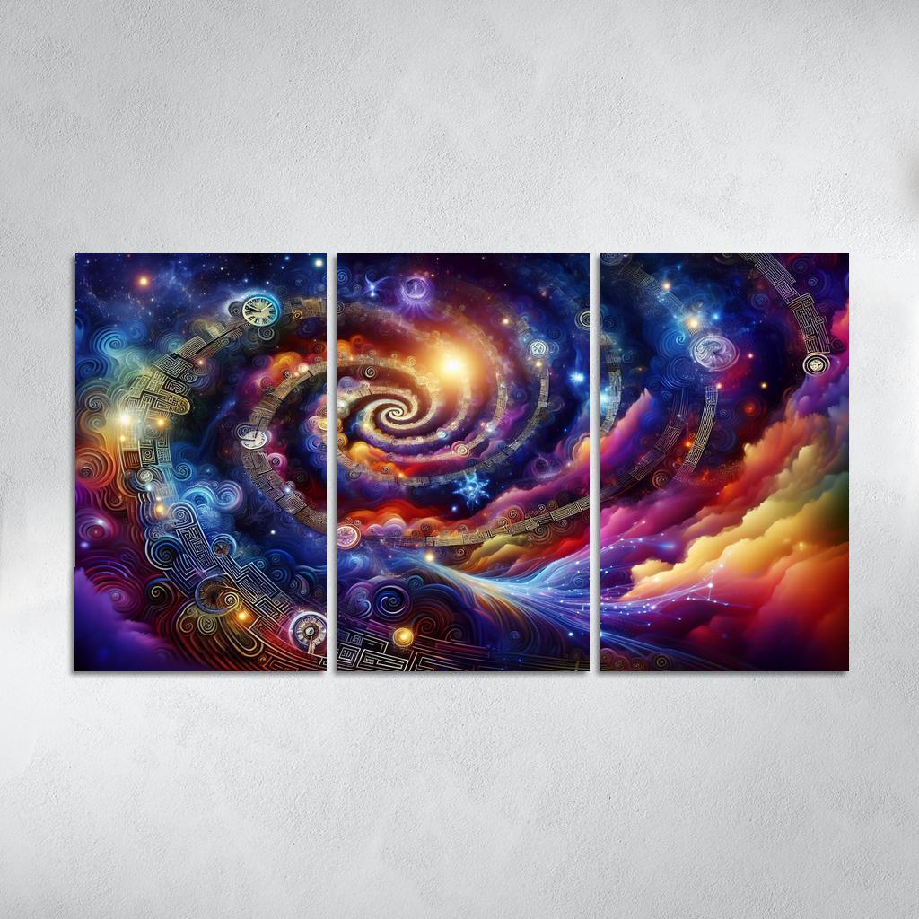 Labyrinth Of Time And Space Premium Artwork Frames