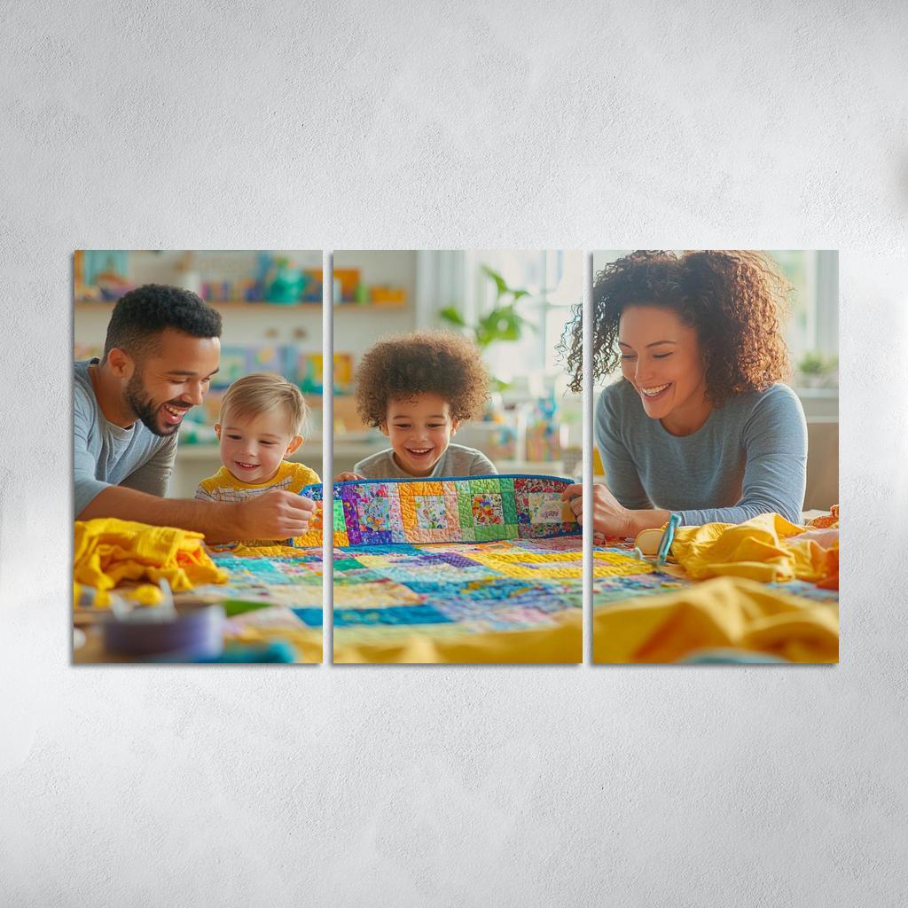 The Quilt Of Love Stitches Of Affection One-piece Frames