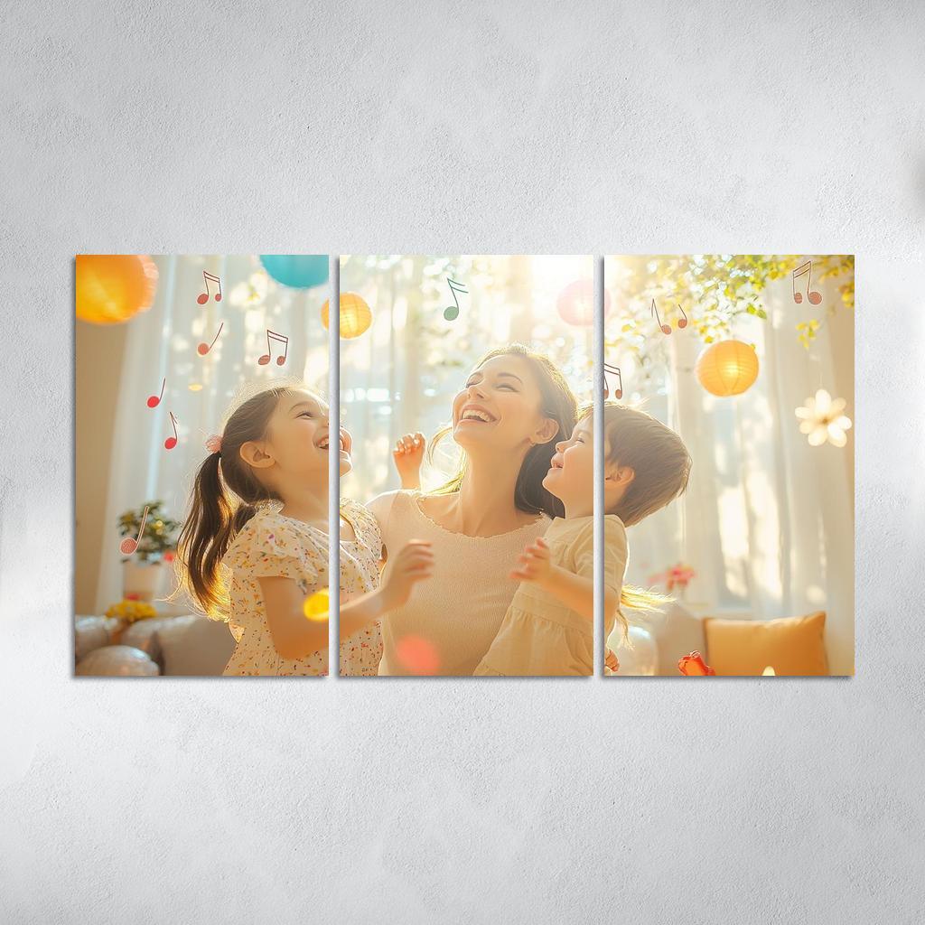 The Rhythm Of Love A Mothers Dance Custom Paintings Frame