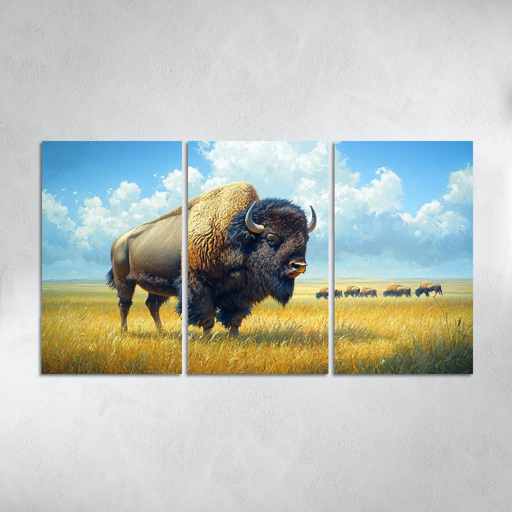 The Mighty Bison The American Icon Art Trends
