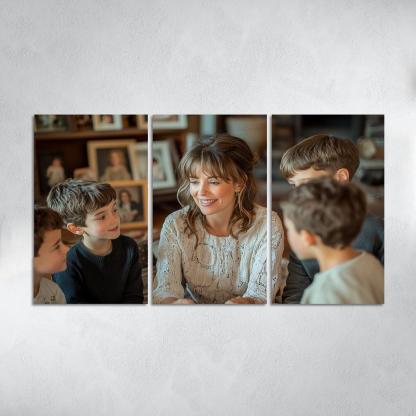 The Wisdom Of Generations Lessons From Mom Custom Paintings Frame