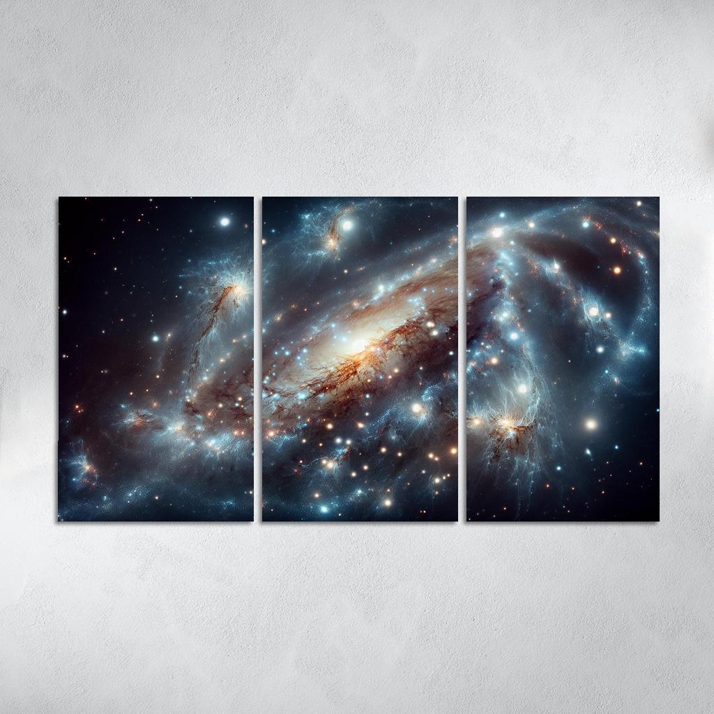The Enigmatic Life Of Cosmic Dust Abstract Paintings Frame