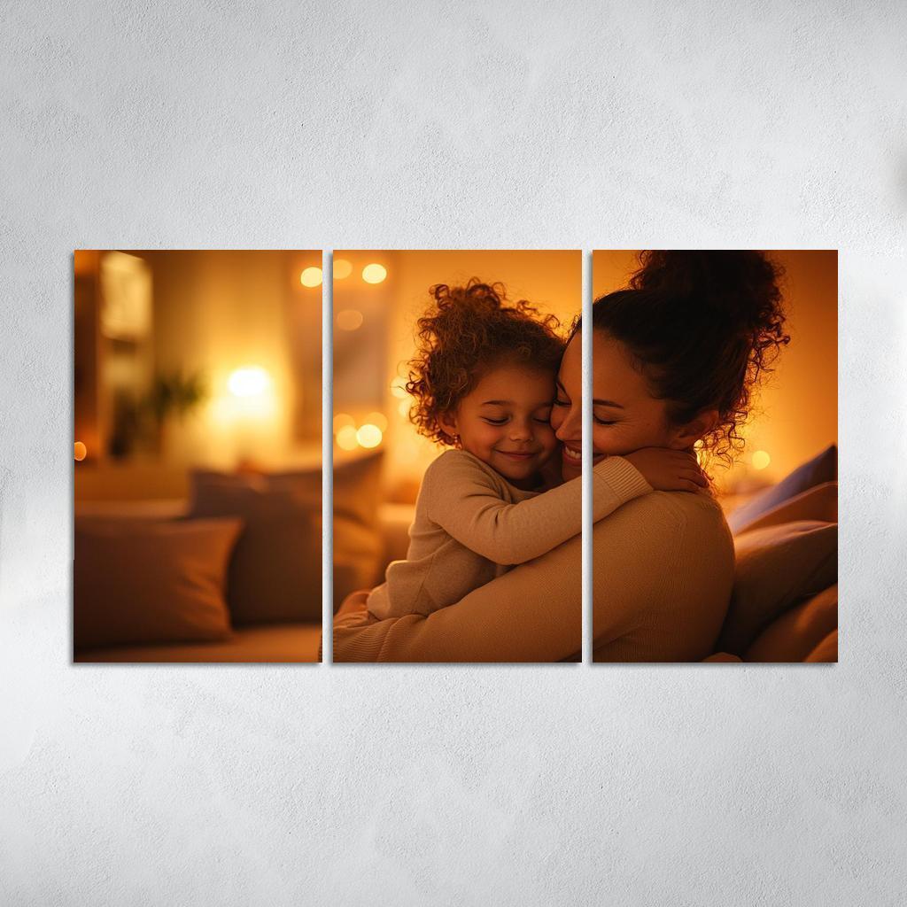 A Heart Full Of Love A Mothers Embrace Canvas Paintings Frame