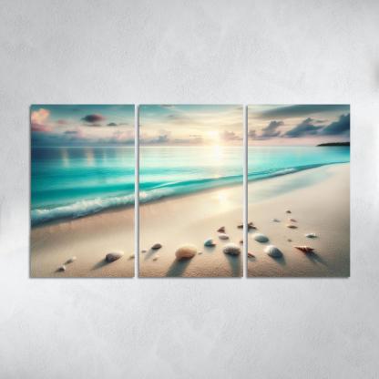 Serene Waters Quiet Coastal Escape Premium Artwork Frames