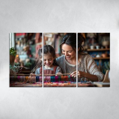 Woven Threads The Fabric Of A Mother's Love One-piece Frames