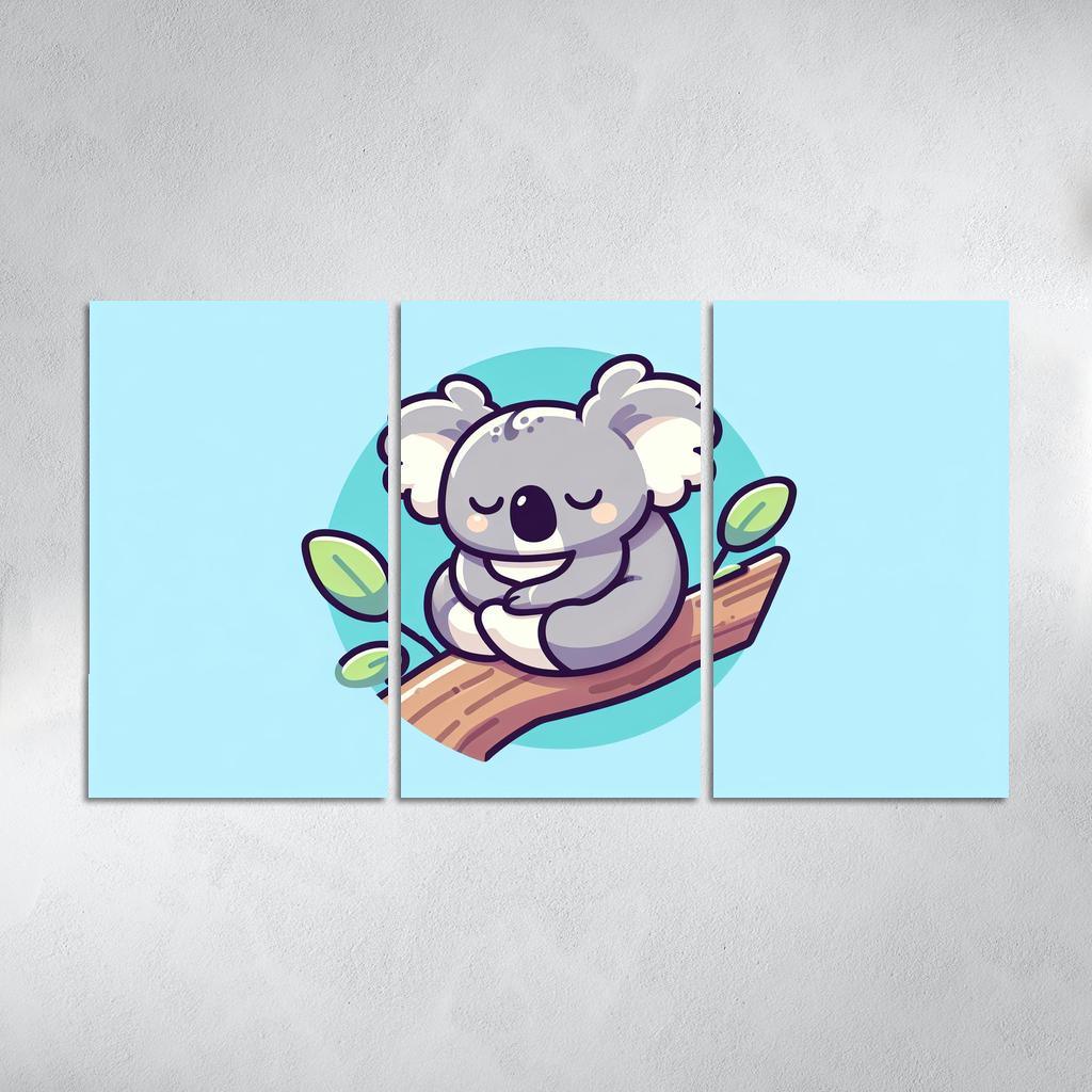 Cuddly Koala Modern Paintings Frame