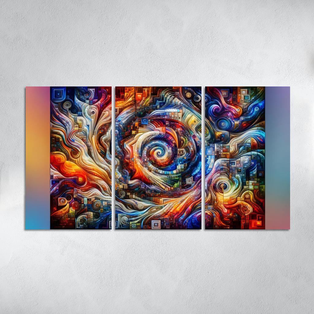 Kaleidoscope Of Memories Premium Artwork Frames