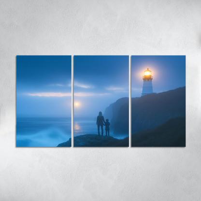The Lighthouse Of Love Guiding Through Storms One-piece Frames