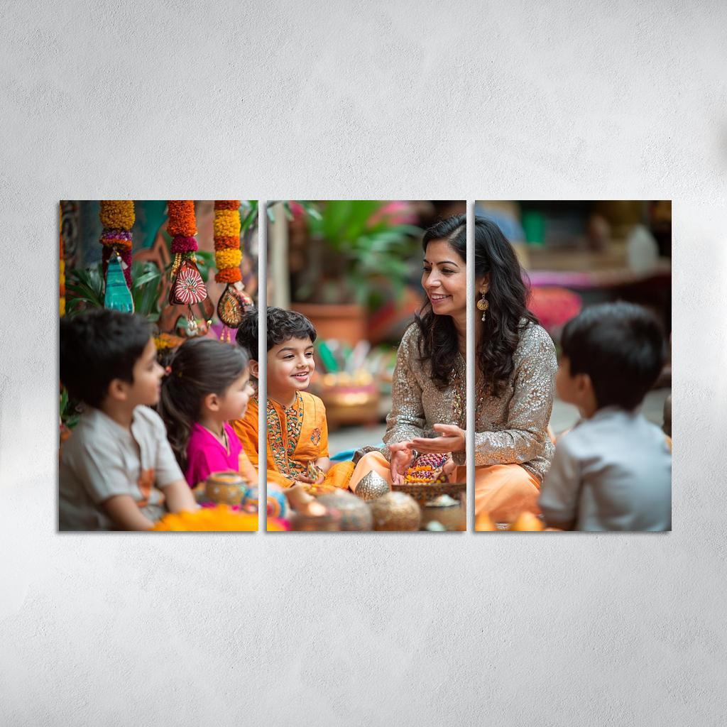 Threads Of Love A Mothers Connection To Heritage Custom Paintings Frame