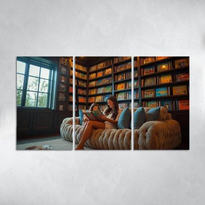 Tales Of Wisdom A Mother's Timeless Lessons Canvas Paintings Frame