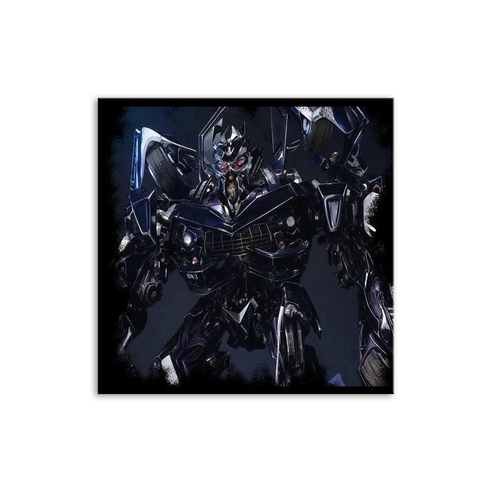 Megatron Transformers 1 Piece HD Multi Panel Canvas Wall Art Frame-Original Frame
