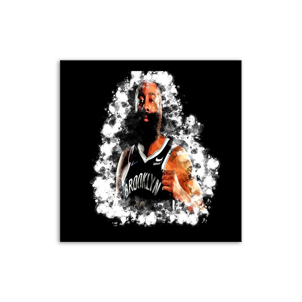 James Harden 1 Piece HD Multi Panel Canvas Wall Art Frame-Original Frame