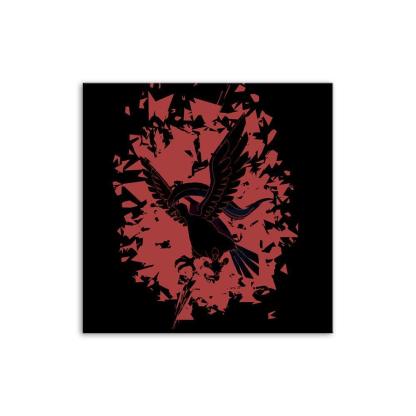 Abstract Eagle & Snake 1 Piece HD Multi Panel Canvas Wall Art Frame-Original Frame