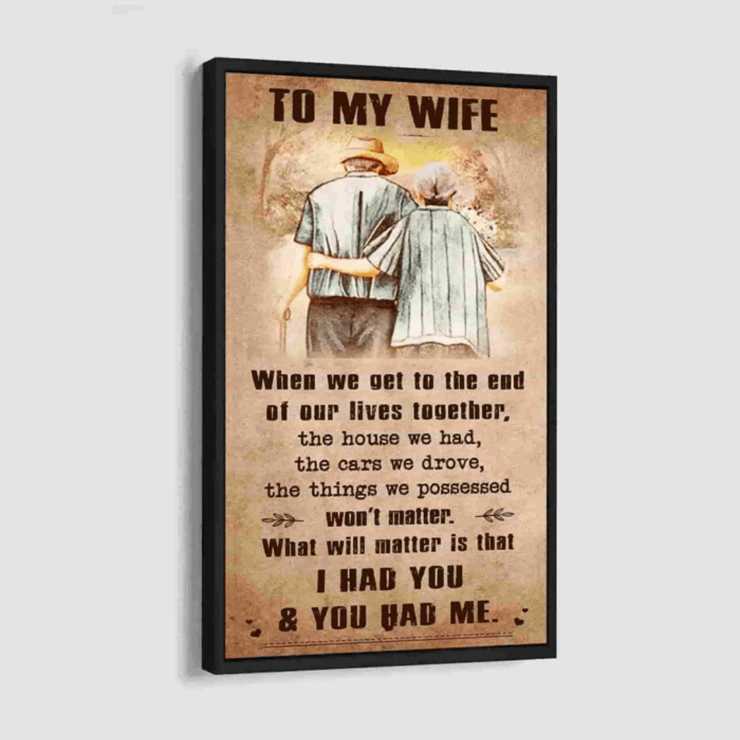 Personalized Anniversary Canvas Print