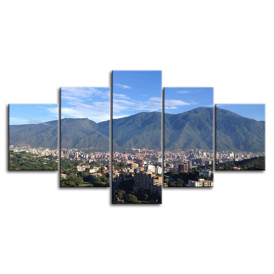 Cityscape Panorama Wall Art Series-Original Frame