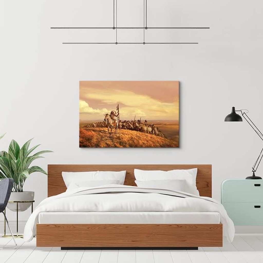 4 Pieces Kitchen Wall Decor Colorful Spices Kitchen Art Dining Room Decor