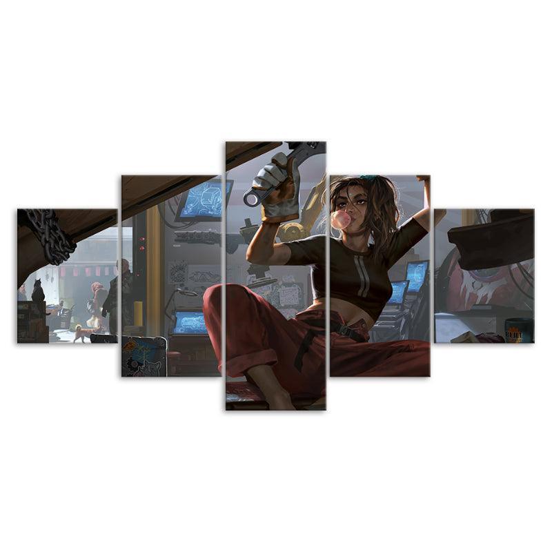 Apex Legends Canvas 3D Wall Art For A Theme Decor-Original Frame