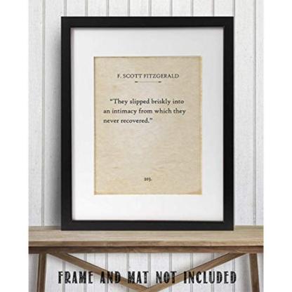 Quotes Book Page Wall Art Print-Original Frame