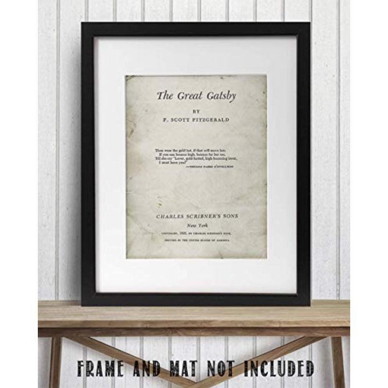 Quotes Book Page Wall Art Print-Original Frame