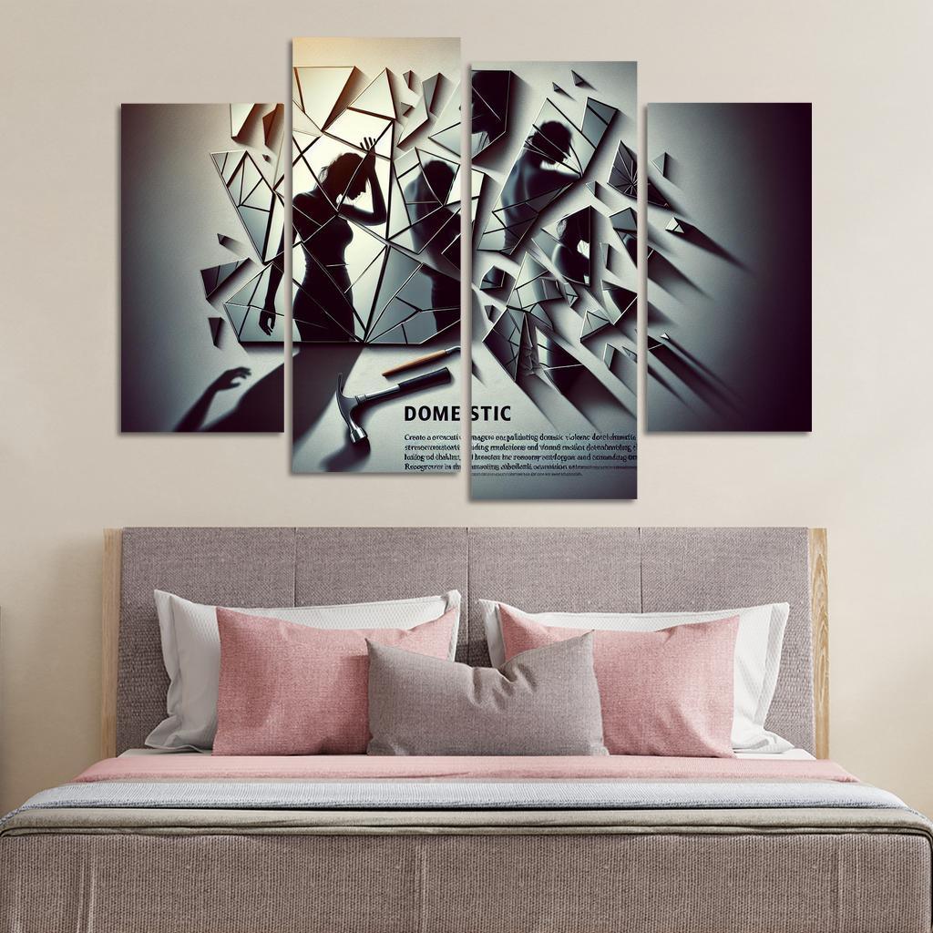 Silent Suffering Bringing Attention To Domestic Violence Art Trends