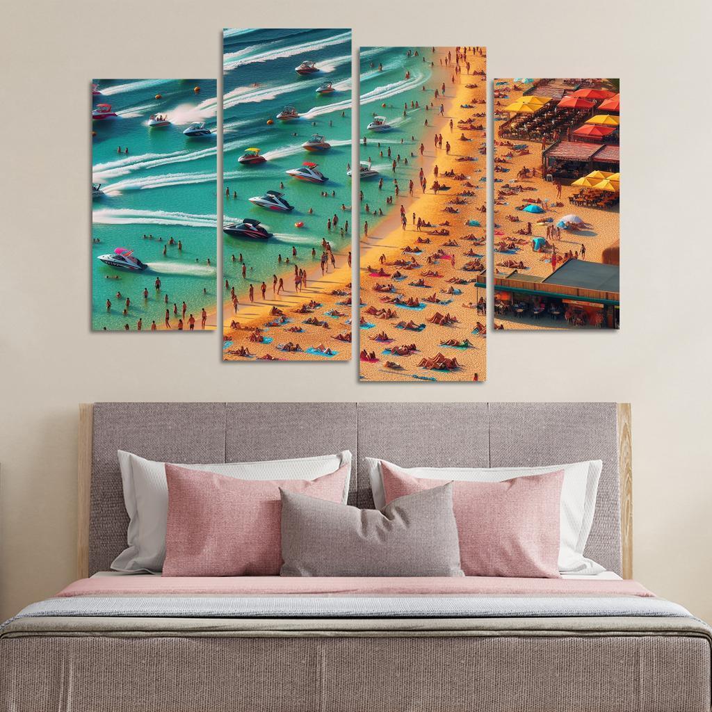 Palm Beach Bliss Sunny Shores And Water Sports Art Trends