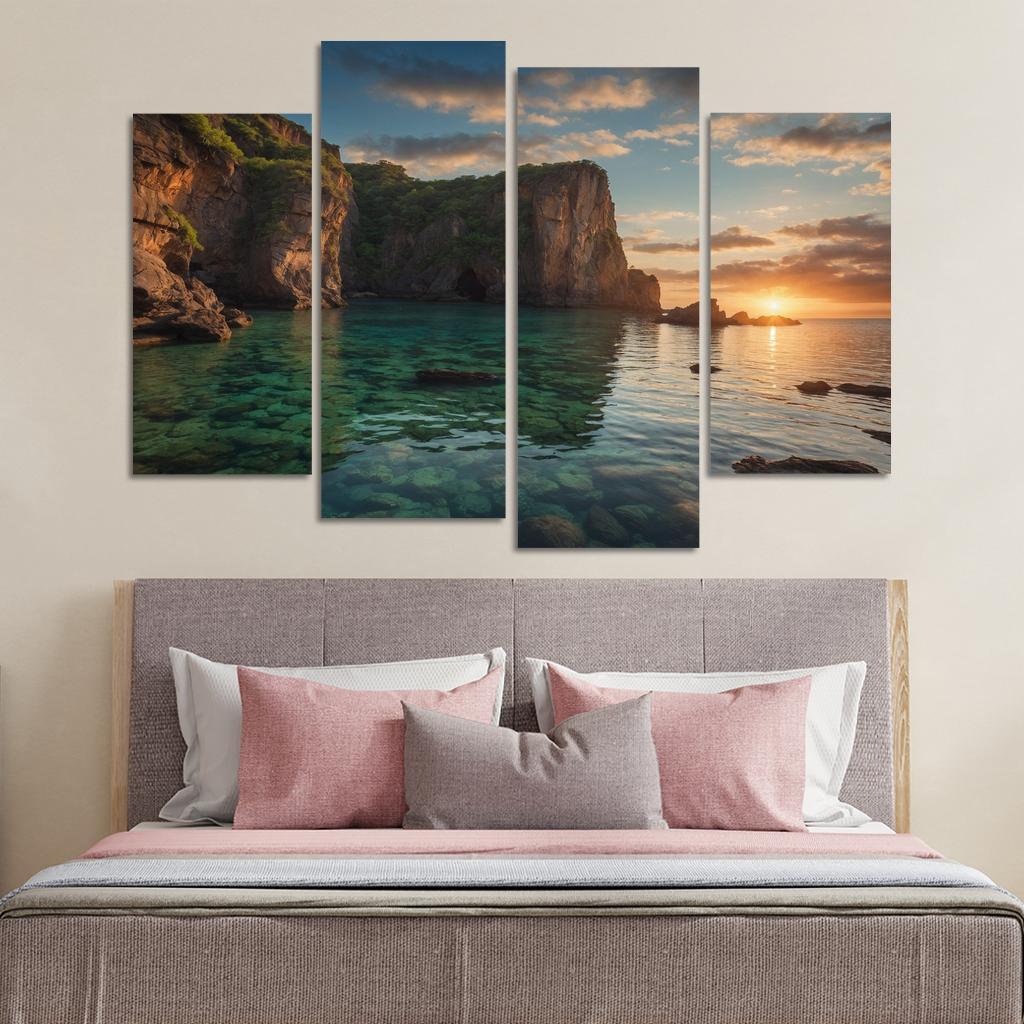 The Shimmering Lagoon Of Celestial Waters Art Trends