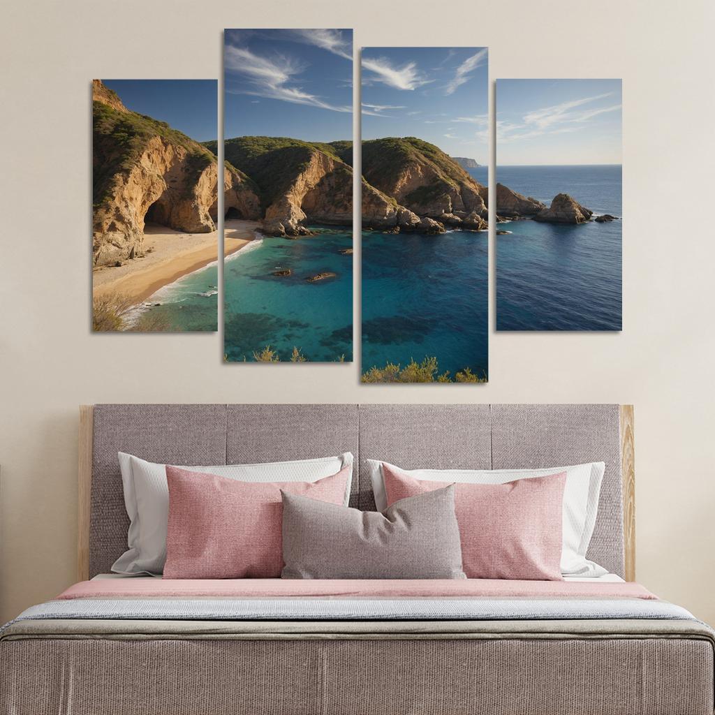 Mystical Coves Of Indigo Waters Art Trends