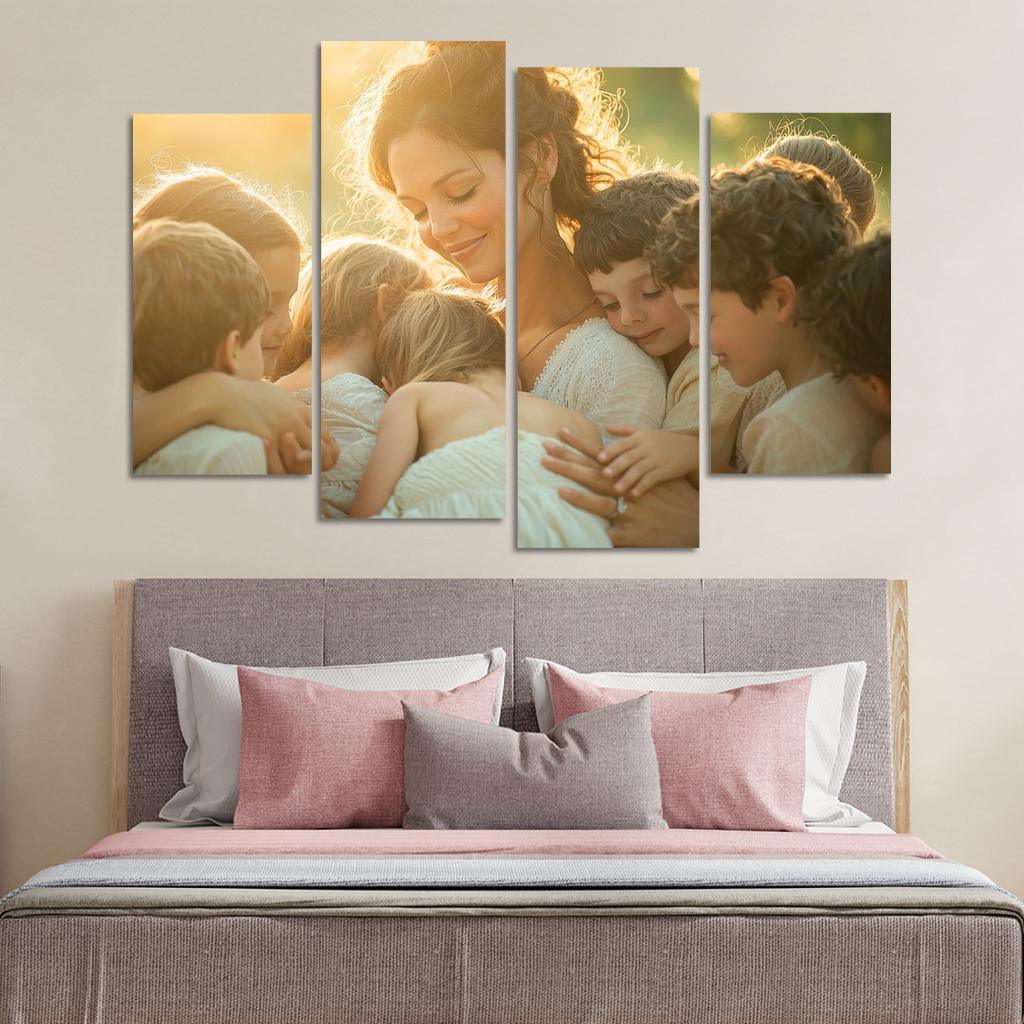 Endless Embrace The Power Of A Mother's Love Modern Paintings Frame