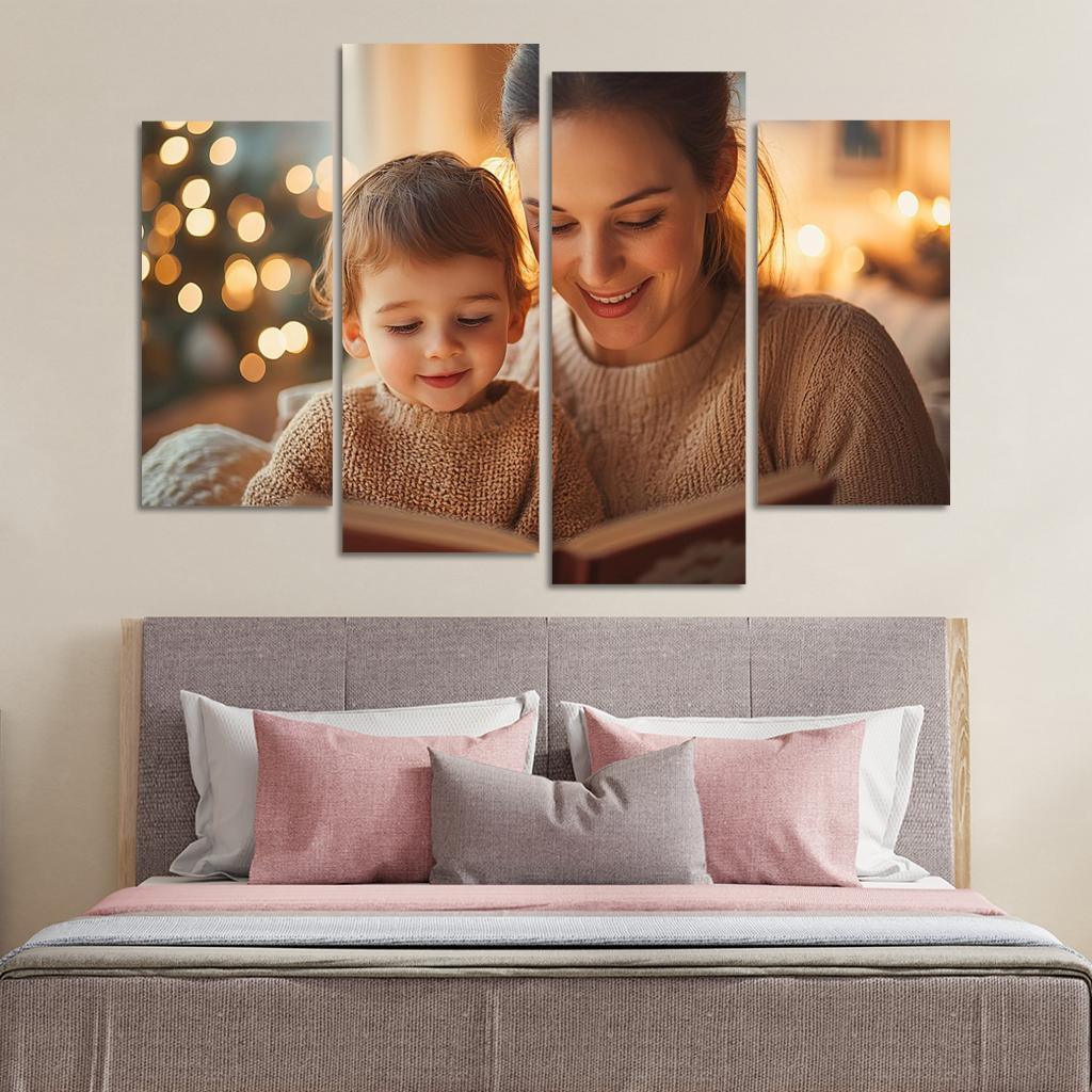 The Power Of Her Words A Mothers Wisdom Canvas Paintings Frame
