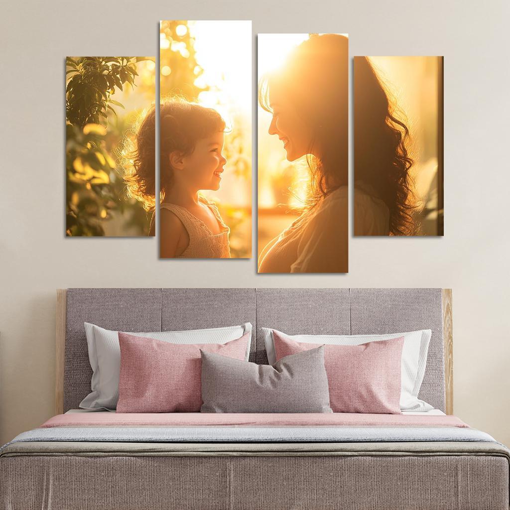 The Mirror Of Love Reflecting A Mothers Spirit One-piece Frames